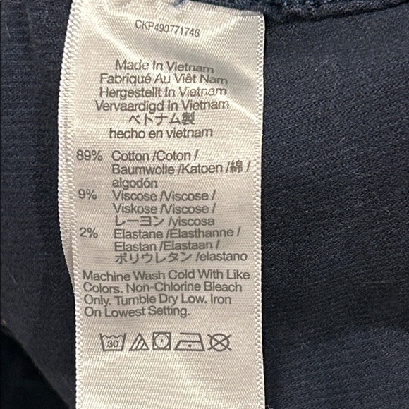 Madewell Navy The Slim Straight Utility Pant Fine Corduroy Women's Size 28 - Picture 11 of 14